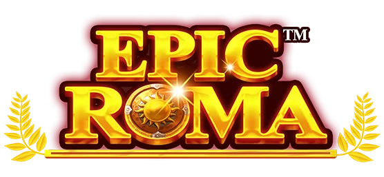 CosmoSlots Epic Roma Logo, Social Casino Games, Best Online Slots logo